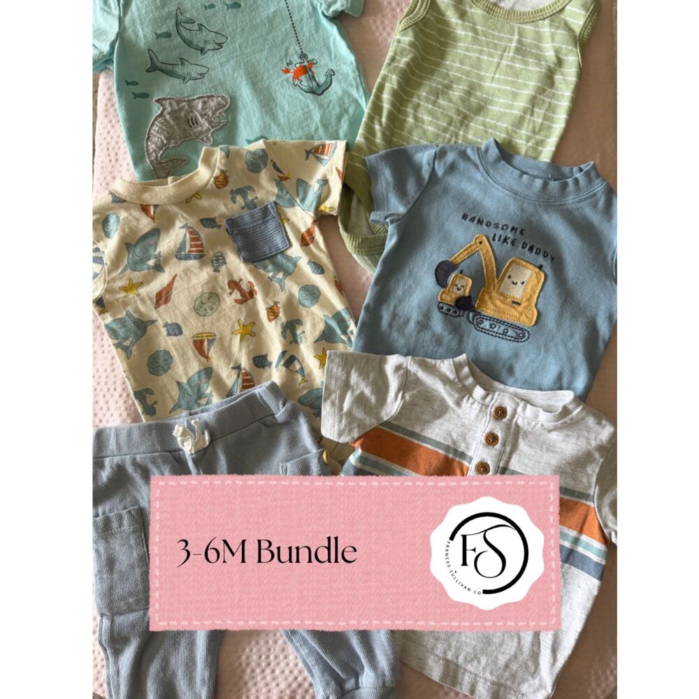 Baby Boy Clothes Bundle, 3–6 Months